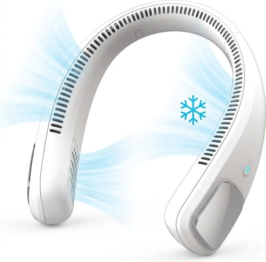 Arctic Air Freedom Wearable Neck Fan (Hands-Free 3-Speed Personal Cooler)
